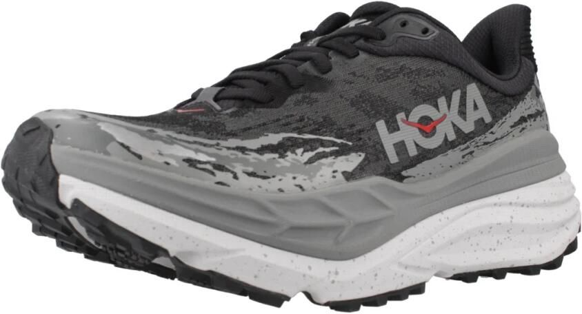 Hoka One Camouflage Stinson 7 Sneakers met Rubberen Details Gray Heren
