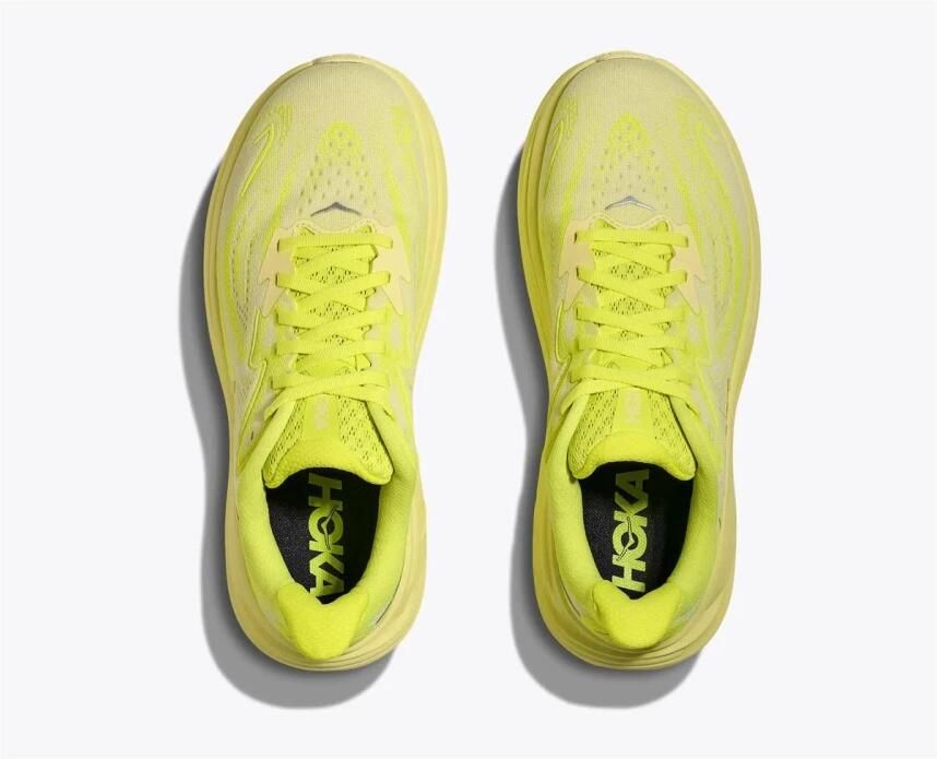 Hoka One Hardloopschoenen M Clifton 10 yellow