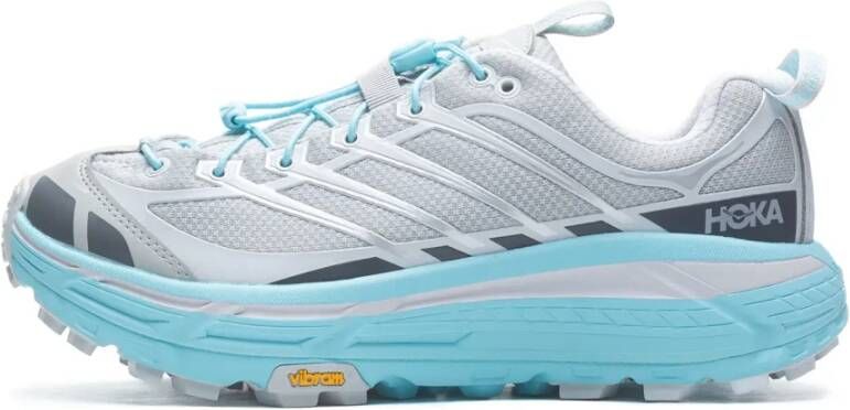 Hoka One Gedempte Sneakers met Quicklace Sluiting Blue Heren