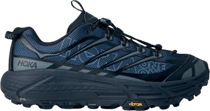 HOKA Sneakers laag 'MAFATE THREE2 WORDMARK' smoky blue saffier zwart