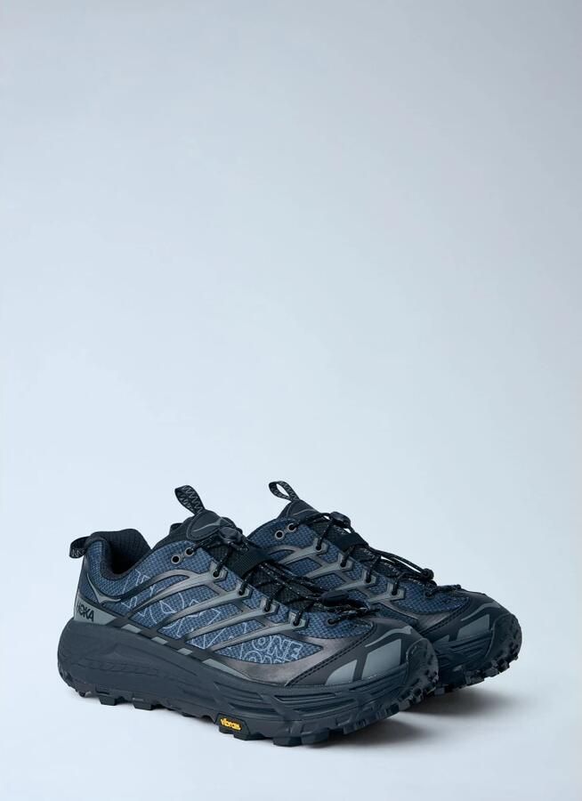 HOKA Sneakers laag 'MAFATE THREE2 WORDMARK' smoky blue saffier zwart - Foto 3