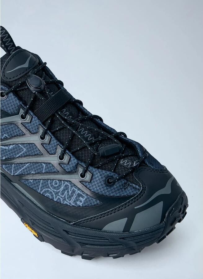 HOKA Sneakers laag 'MAFATE THREE2 WORDMARK' smoky blue saffier zwart - Foto 2