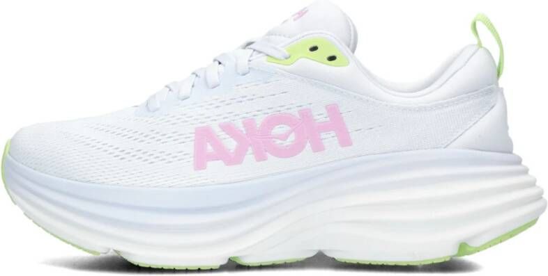 HOKA Lage Sneakers Dames Bondi 8 Maat: 37 1 3 Materiaal: Textiel Kleur: Wit