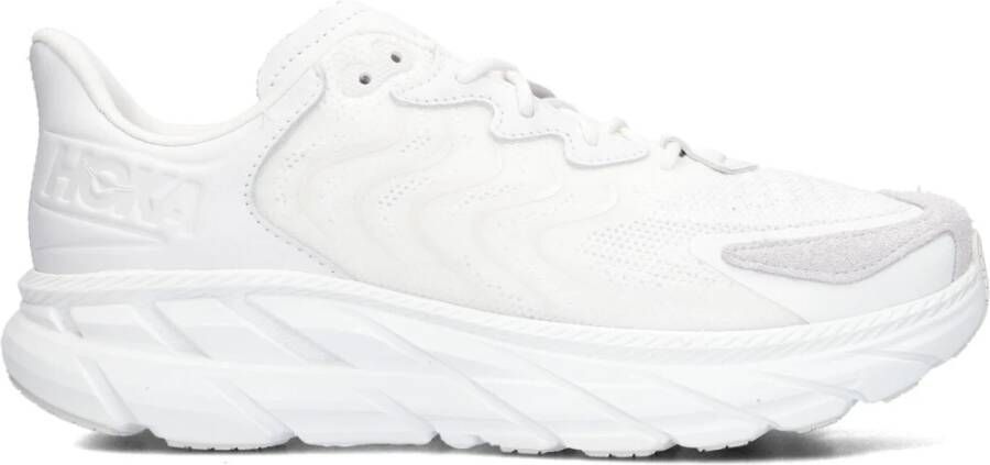 HOKA Sneakers Clifton Ls Maat: 43 1 3 Materiaal: Leatherlook Kleur: Wit