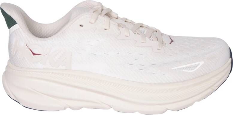 Hoka One Witte Sneakers Lichtgewicht Comfort Stijl White Heren
