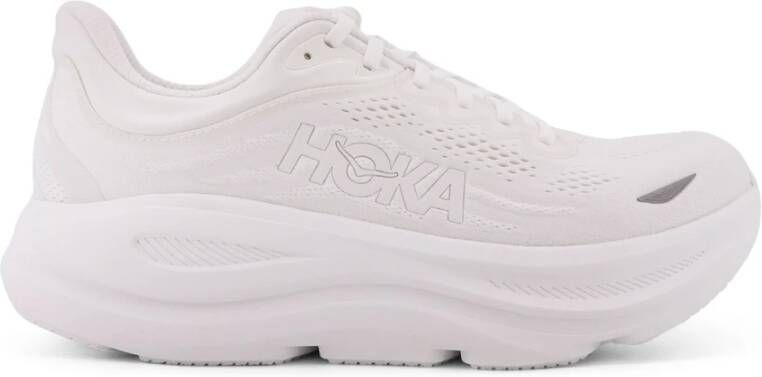 HOKA Bondi 9 Sneakers Heren Wit 1 3 Mesh Synthetisch