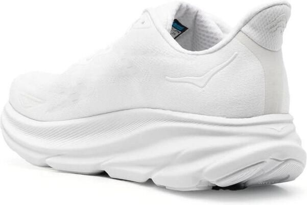 Hoka One Witte sneakers met veters en een geribbelde zool - Foto 2