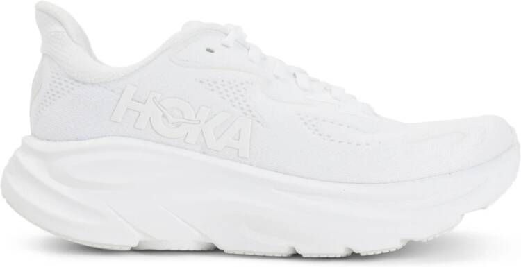 Hoka One Witte Sneakers voor Actieve Levensstijl