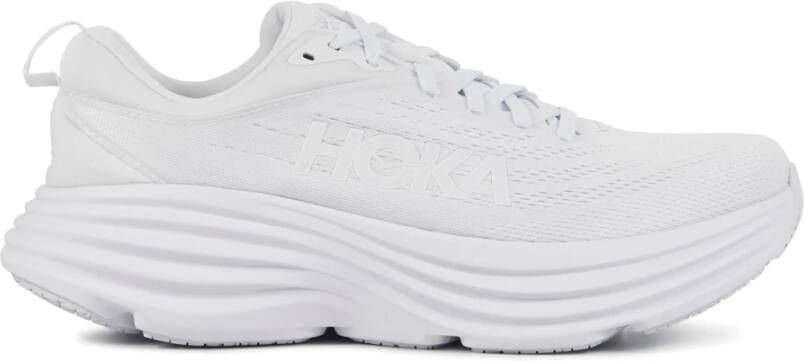 Hoka One Heren Bondi 8 Sneakers White Heren