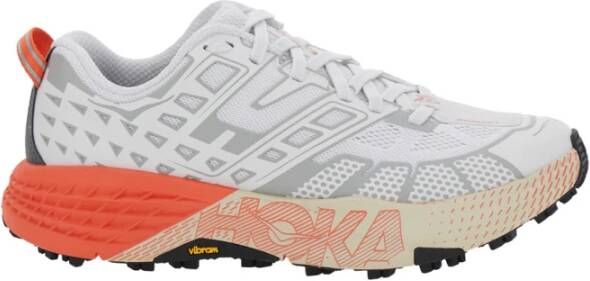 Hoka One Witte Speedgoat Sneakers
