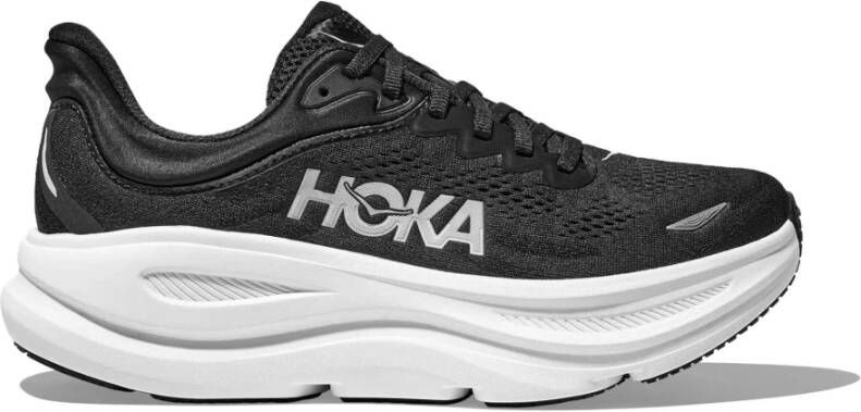 Hoka One Zwarte Bondi 9 Sneakers voor Heren