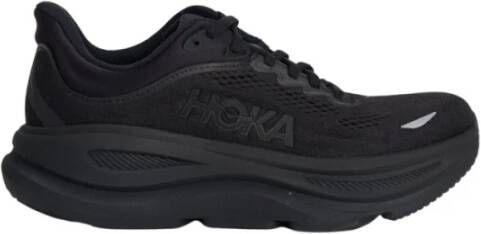 Hoka One Zwarte Bondi 9W Sneakers