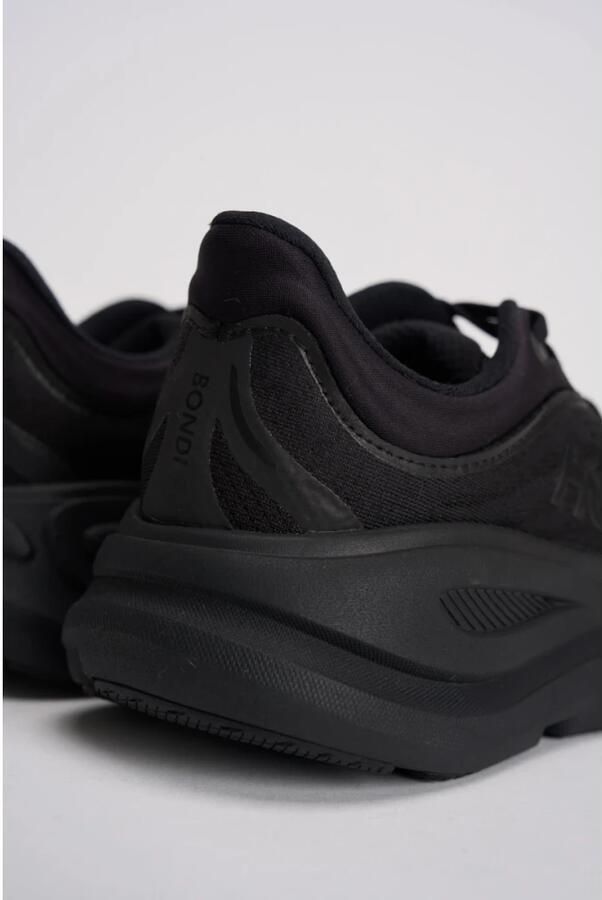 Hoka One Zwarte Bondi 9W Sneakers