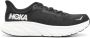 Hoka One Zwarte Gebreide Sneakers met Reflecterende Details Black Heren - Thumbnail 1