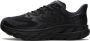 Hoka One Zwarte Leren Sneakers met Mesh Panelen Black Heren - Thumbnail 1