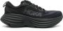 Hoka One Zwarte Logo-Geëmbosseerde Sneakers met Mesh-Detailing Black Dames - Thumbnail 1