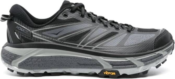 HOKA Mafate Speed Heren Schoenen Zwart Maat: 41 1 3 Mesh Synthetisch Foot Locker