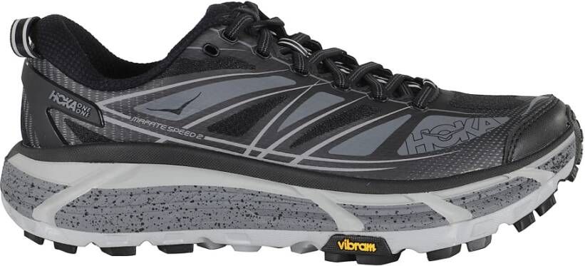 Hoka One Zwarte Sneakers Mafate Speed 2 Model