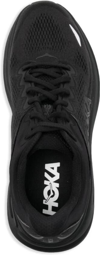 HOKA Bondi 9 Sneakers Heren Zwart 2 3 Mesh Synthetisch