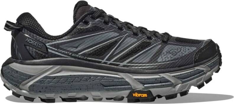Hoka One Zwarte Sneakers Lichtgewicht SpeedFrame Constructie - Foto 2