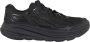 Hoka One Zwarte Stoffen Sneakers Clifton One Model - Thumbnail 1