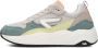 HUB Glide chunky suède sneakers beige groen - Thumbnail 2