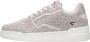 Hub Beige Suède Basketbal-geïnspireerde Sneaker Multicolor Dames - Thumbnail 2