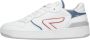 Hub Smash Heren Lage sneakers Leren Sneaker Heren Wit - Thumbnail 3