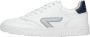Hub Duke Lage sneakers Leren Sneaker Heren Wit - Thumbnail 3