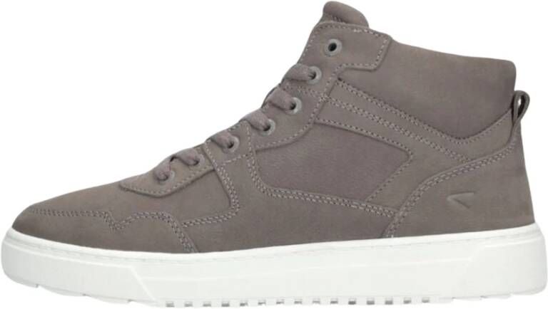 Hub Hoge Sneakers Boston Grijs Gray Heren