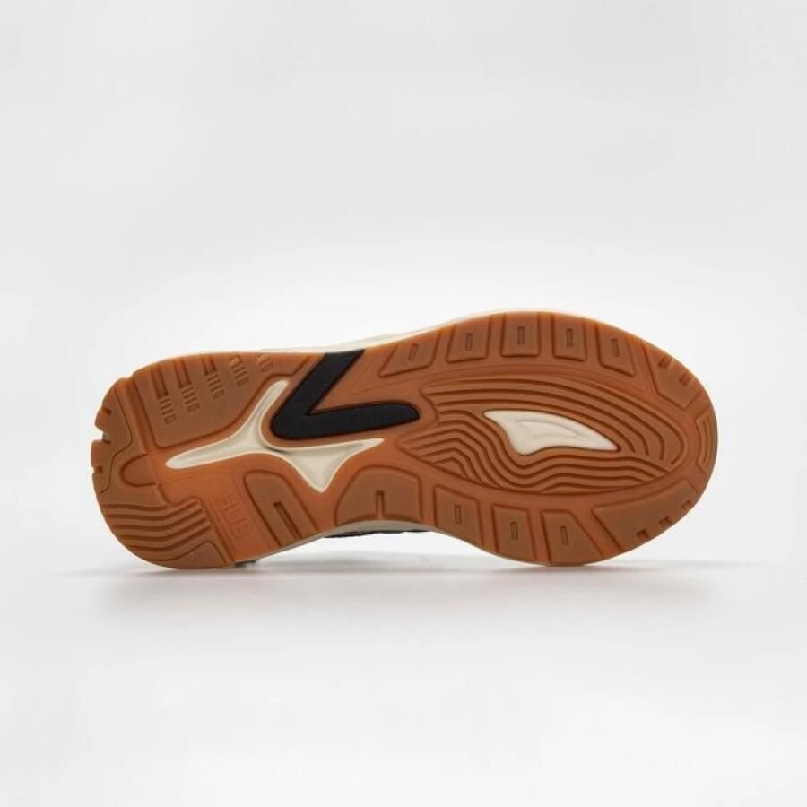 Hub Dames Lage sneakers Chunky zool Grid S48 Beige Suède - Foto 7
