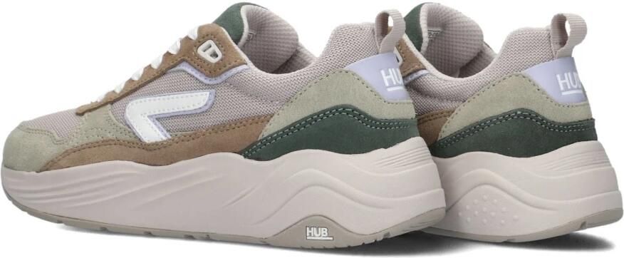 HUB Beige Sneakers voor Stijlvolle Stads Wandelingen - Foto 7