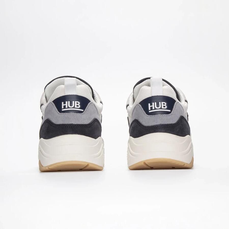 Hub Footwear Lage Sneakers Glide S43 Wit Sea Ice Off Wh-Milky Gum - Foto 4