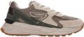 HUB Groene Grid-M Herenschoenen - Multicolor