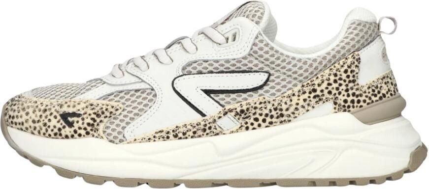 Hub Grid-w Sneakers Dames Leren Sneaker Wit - Foto 2