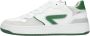 Hub Smash Heren Lage sneakers Leren Sneaker Heren Wit - Thumbnail 3