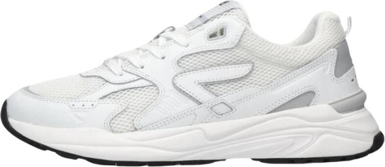 Hub Lage sneakers Grid-m stijl White Heren