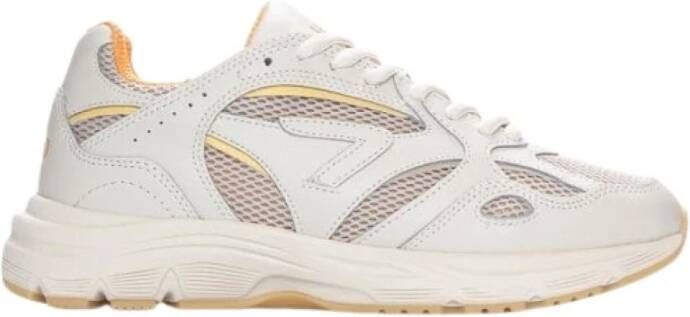 Hub Shift Sneakers Dames Leren Sneaker Wit