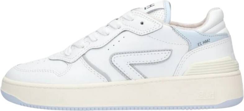 HUB Retro Stijl Witte Sneakers