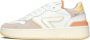 Hub Smash Lage sneakers Leren Sneaker Dames Wit - Thumbnail 2