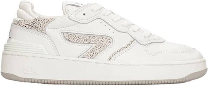 HUB Sneakers Smash Leer Terry Voering
