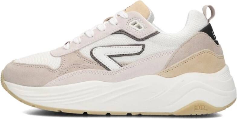 HUB Witte Chunky Sole Sneakers voor vrouwen - Foto 3