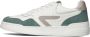 Hub Court-z Men Lage sneakers Leren Sneaker Heren Wit - Thumbnail 15