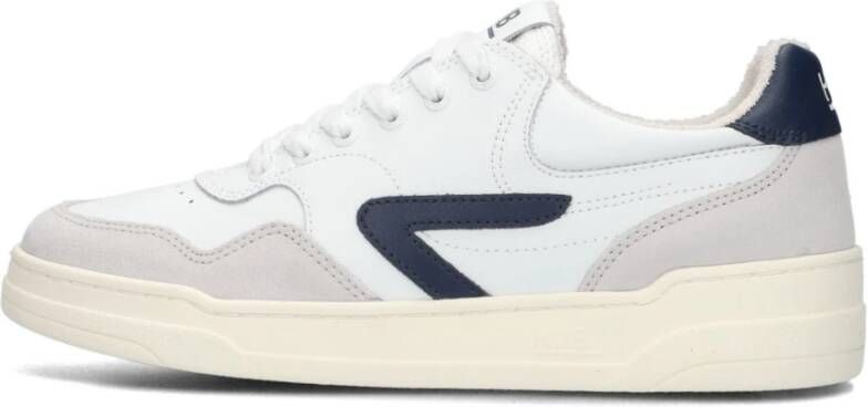 HUB Witte Lage Sneakers voor Heren