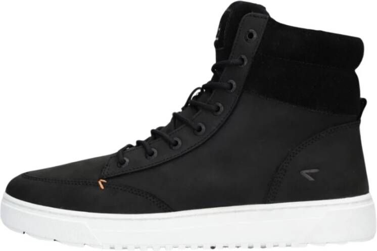 Hub Zwarte Hoge Sneakers Dublin 2.0 Black Heren