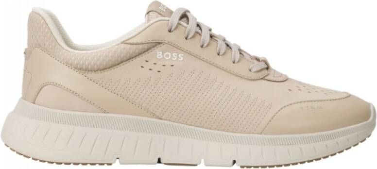 Hugo Beige Medium Sneakers Light Run