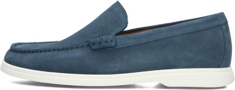 BOSS Heren Loafer Blauw 50543083 460 Sienne - Foto 3