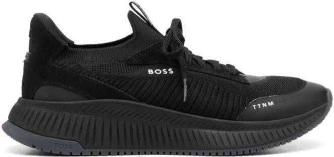 Hugo Boss Casual Sneakers voor Dagelijks Gebruik Black Heren