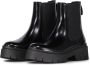 Hugo Boss Chunky Chelsea Boots met blokhak Black Dames - Thumbnail 1
