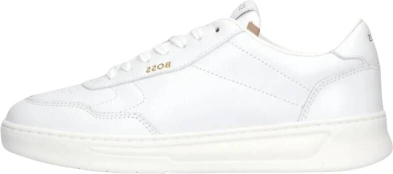 Hugo Boss Dames Lage Sneakers Baltimore Tenn White Dames